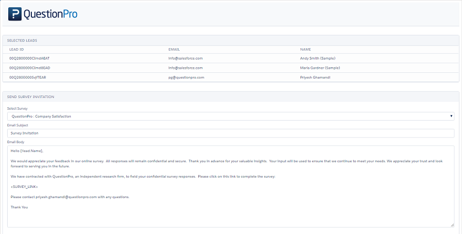 Survey Software Help Image